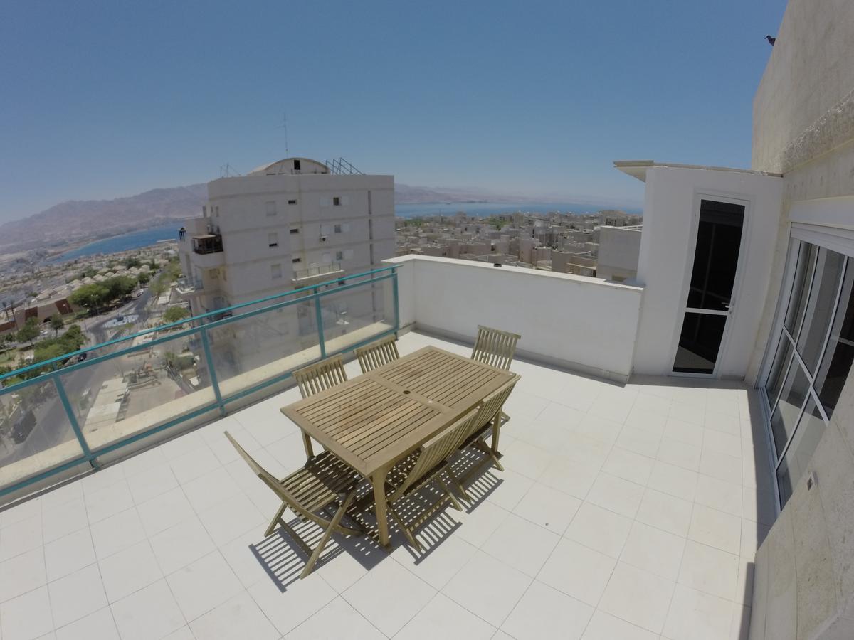 Апартаменты Penthouse In Eilat With The Sea View Экстерьер фото