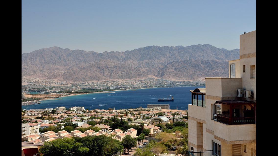 Апартаменты Penthouse In Eilat With The Sea View Экстерьер фото