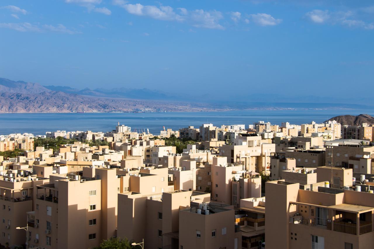 Апартаменты Penthouse In Eilat With The Sea View Экстерьер фото